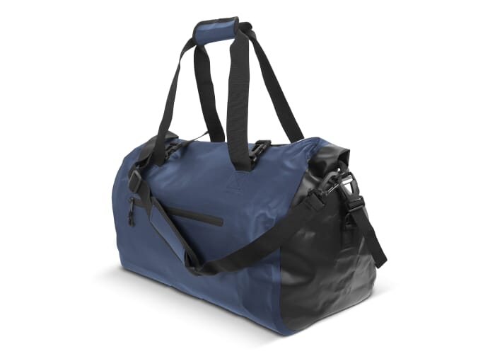 Sac de sport publicitaire imperméable 40L IPX6 Adventure Bleu foncé